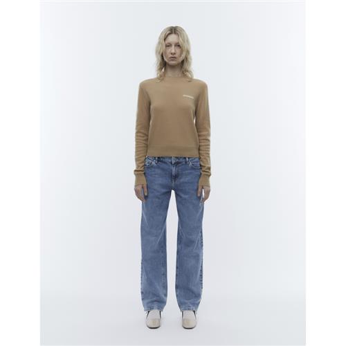 2NDDAY 2ND Raideret TT Classic Denim Kvinde Light Blue Straight Jeans Str 28 Denim - hos Magasin