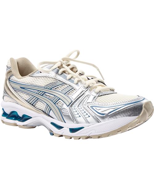 Asics Gelkayano 14 Mand Cream/pure Silver Sneakers Str 44 - hos Magasin