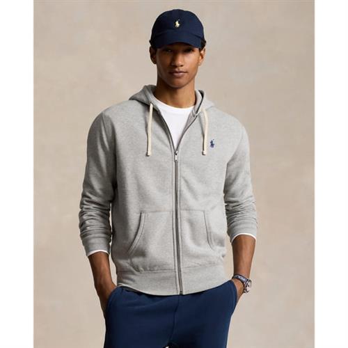 Se Polo Ralph Lauren RL Fleecelsl-knt Mand Andover Heather Hoodies Str L - hos Magasin ved Magasin