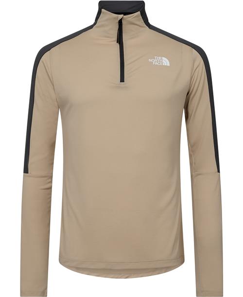 The North Face M MA 1/4 ZIP LS TEE Granite Sand/an Mand Granite Sand/an Fleece Str S - hos Magasin