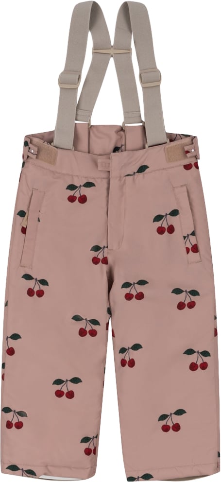 Se Konges Sløjd Mismou Snow Pants Str 4Y - Ma Grande Cerise Blush Overtræksbukser Polyester hos Magasin ved Magasin