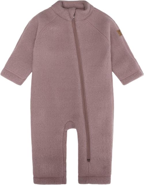 Mikk-Line Wool Baby Suit Str 62 - Twilight Mauve Køredragter Uld hos Magasin