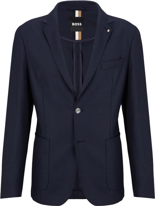 BOSS Chanry-224 Mand Dark Blue Blazere Str 56 - hos Magasin