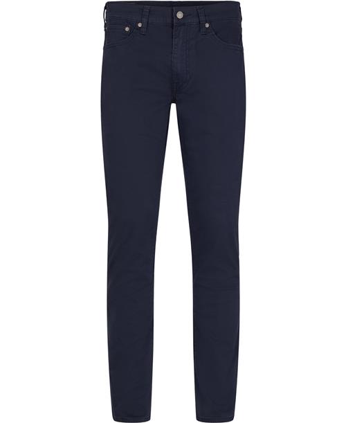 Levi's 511 Slim Baltic Navy Sueded SA Mand Blå Jeans Slim Fit Str W34 / L32 - Uld hos Magasin