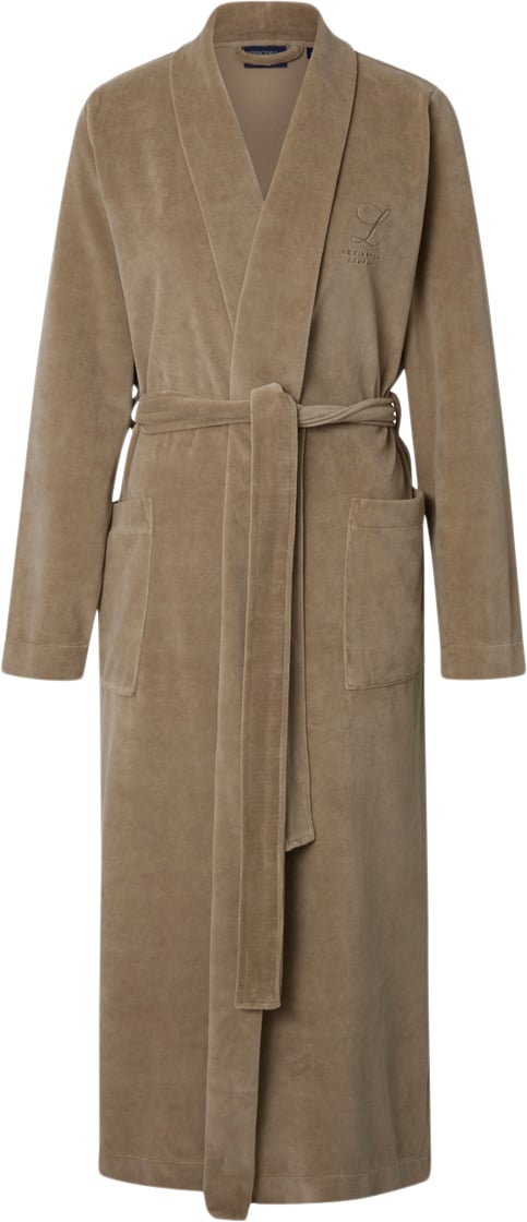 Se Lexington Aubrey Cotton Velour Robe Morgenkåber Str XL - hos Magasin ved Magasin