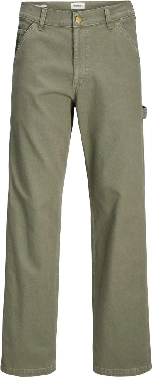 Jack & Jones Jpsteddie Carpenter Pants Noos Mand Dusty Olive Cargo Bukser Str "30/""34" - hos Magasin