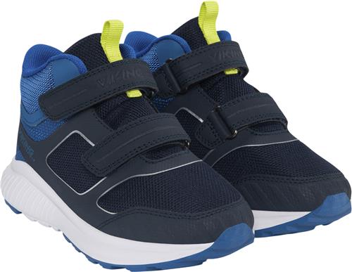 Viking Aery Mid WP 2V Navy/ocean Sneakers Str 33 - hos Magasin