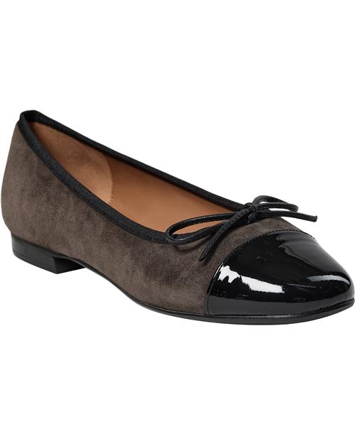 Se Billi Bi Ballerina A7426 Kvinde Brun Loafers Str 41 - hos Magasin ved Magasin