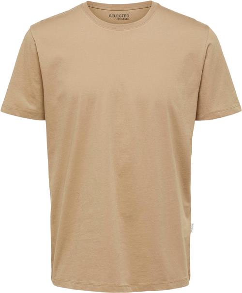 Se Selected Homme Slhaspen SS Oneck TEE W Noos Mand Kelp Kortærmede T-shirts Str XL - hos Magasin ved Magasin