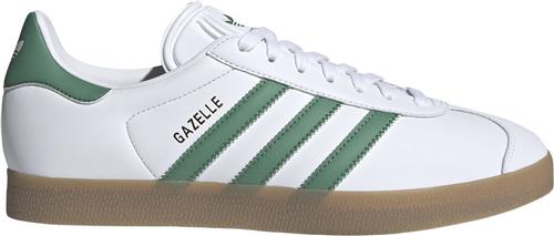 adidas Originals Gazelle Mand Hvid/grøn Sneakers Str 37 1/3 - hos Magasin