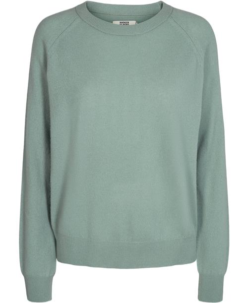 Magasin du Nord Collection Magasin Mabel 2 Strik Sweater 100 Cashmere Kvinde Green Mint Sweaters Str XL Cashmere