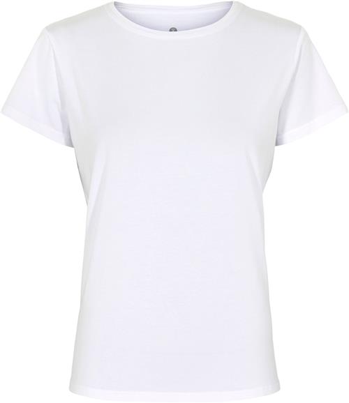 JBS of Denmark JBS of DK Basic tee Bamboo Kvinde Hvid Kortærmede T-shirts Str XS - hos Magasin