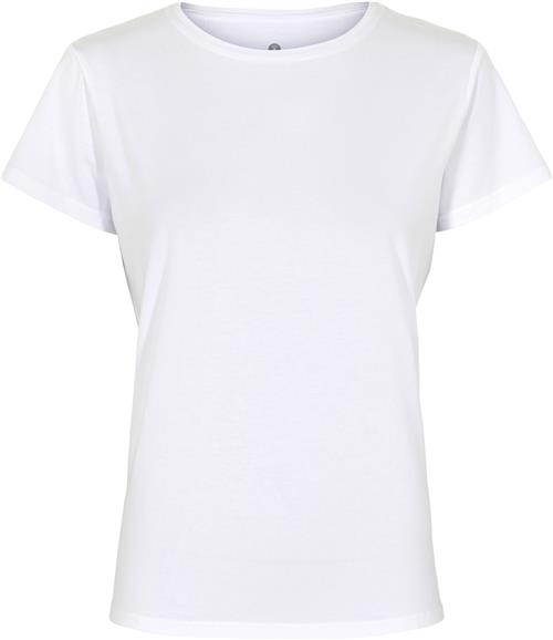 JBS of Denmark JBS of DK Basic tee Bamboo Kvinde Hvid Kortærmede T-shirts Str XXL - hos Magasin