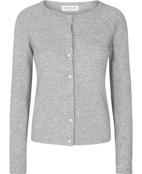 Se Rosemunde Cardigan ls Kvinde Grå Cardigans Str L - Uld hos Magasin ved Magasin