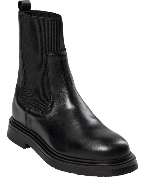 Se Pavement Friia Kvinde Black Chelsea Boots Str 40 - Læder hos Magasin ved Magasin