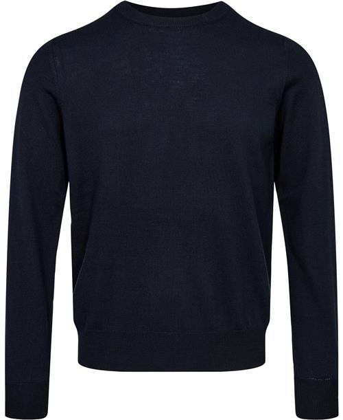 Magasin du Nord Collection Magasin Morgan 2 100 RWS Merino Wool Mand Navy Sweaters Str L Merino