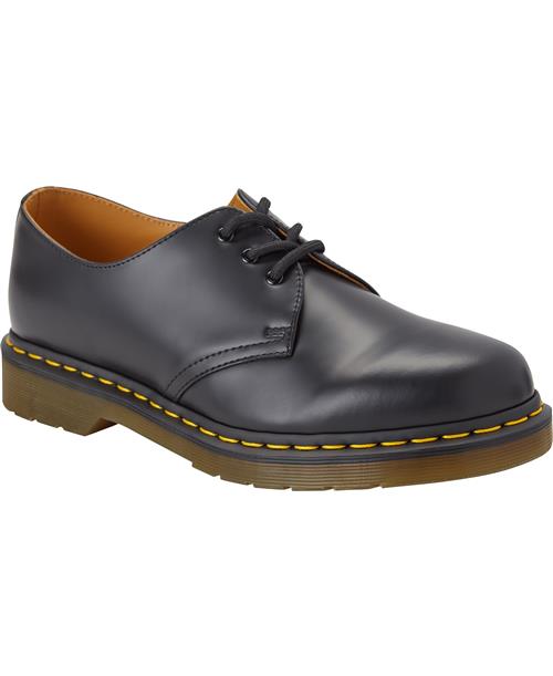 Dr. Martens 1461 3 eye sko Mand Sort Business Sko Str 41 - Læder hos Magasin