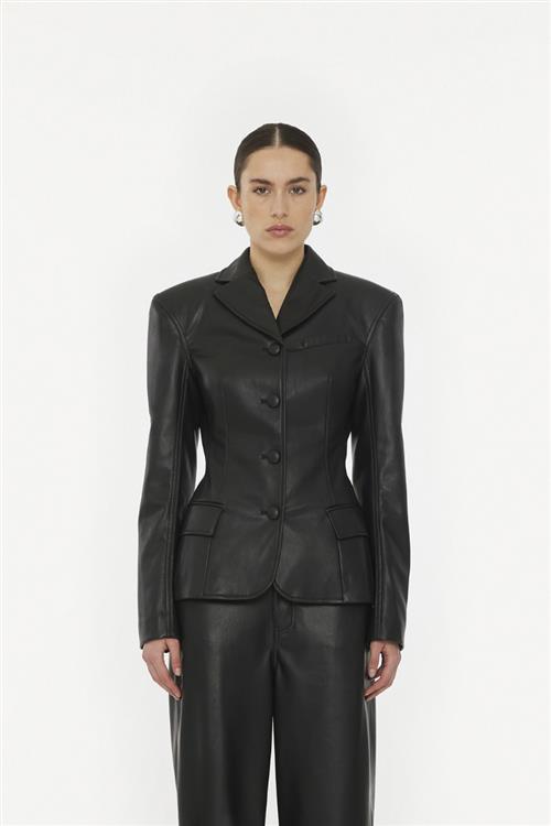 ROTATE Birger Christensen Fitted Blazer Kvinde Black Blazere Str 42 - hos Magasin