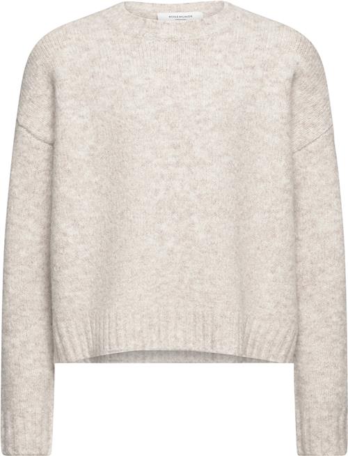 Rosemunde Oneck Pullover Str 152 Piger - Oat Melange Strik hos Magasin