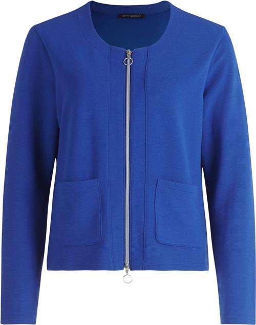 Betty Barclay Sweat Jacke Kurz Kvinde Adria Langærmede Bluser Str 40 - hos Magasin