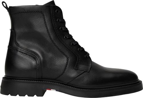 Se Tommy Hilfiger Hilfiger Comfort LWT LTH Boot Mand Black Snørestøvler Str 40 - hos Magasin ved Magasin