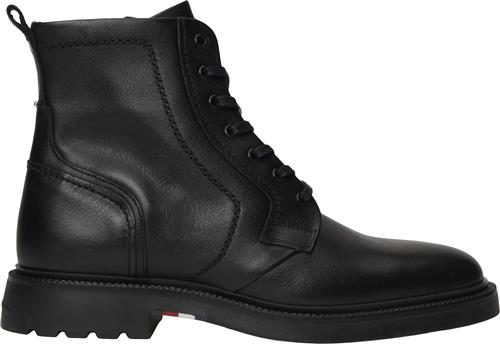 Tommy Hilfiger Hilfiger Comfort LWT LTH Boot Mand Black Snørestøvler Str 46 - hos Magasin