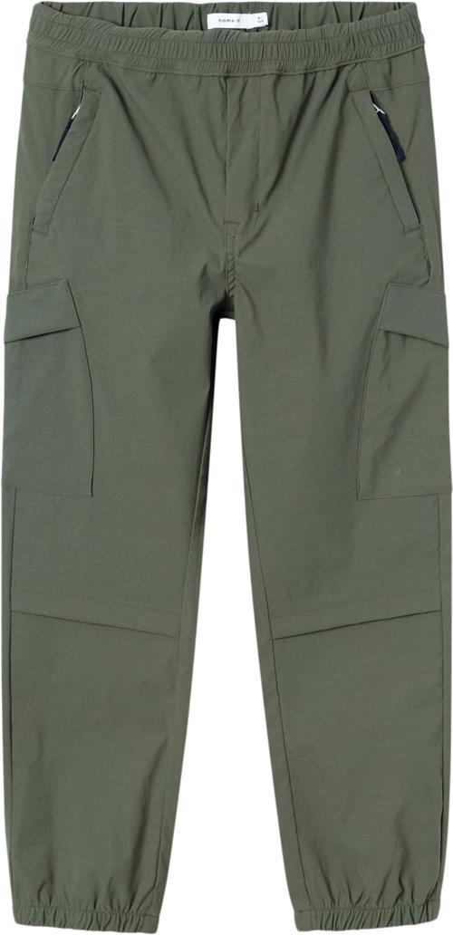 Name It Nkmben Baggy R TWI Pant 3495fn O T Str 122 - Grøn Bukser hos Magasin