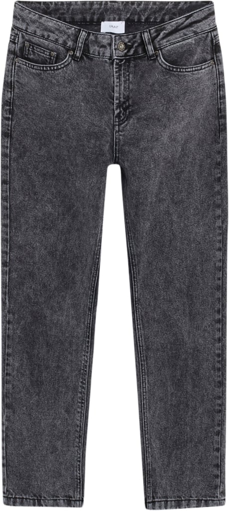 Se Grunt Street Loose Dark Grey Str 25/152 - Dark Grey Jeans hos Magasin ved Magasin