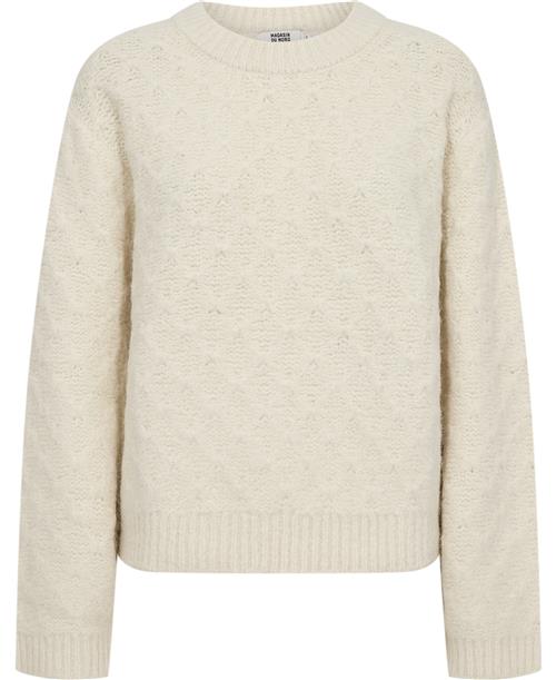 Magasin du Nord Collection Magasin Avelyn 4 GRS Kvinde Star White Sweaters Str XL