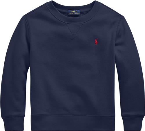 Polo Ralph Lauren Cottonblend-fleece Sweatshirt Str 2 År - Blå Sweatshirts hos Magasin