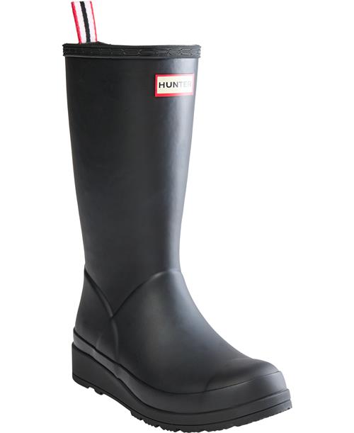 Se Hunter Original Play Boot Tall Kvinde Black Gummistøvler Str 38 - Polyester hos Magasin ved Magasin