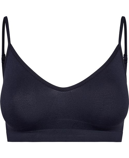 Se Magasin du Nord Collection Magasin Mellanie 1 S Seamless Bra Navy Bh'er Uden Bøjle Str L ved Magasin