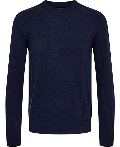 Magasin du Nord Collection Magasin Maryn 2 RWS Strik Lambswool Mand Navy Sweaters Str S Uld