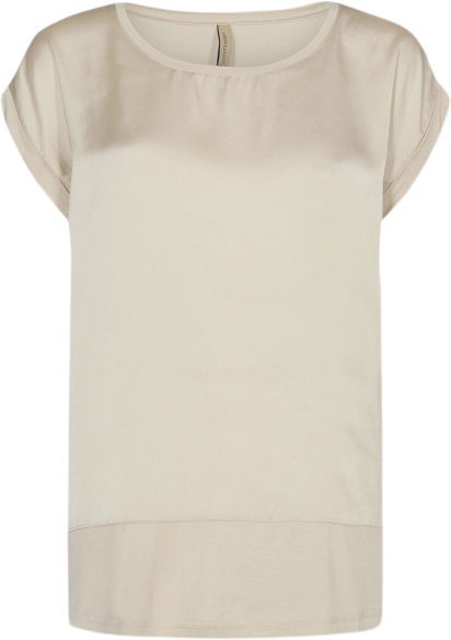 Se soyaconcept Scthilde 6 T-shirt Creme Kvinde 1620 Creme Kortærmede T-shirts Str S - hos Magasin ved Magasin