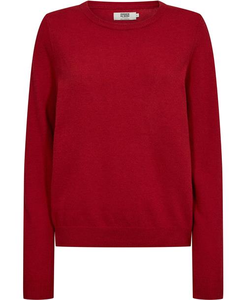 Magasin du Nord Collection Magasin Myrna 1 RWS Strik Lambswool Kvinde Flaming Red Sweaters Str L Uld