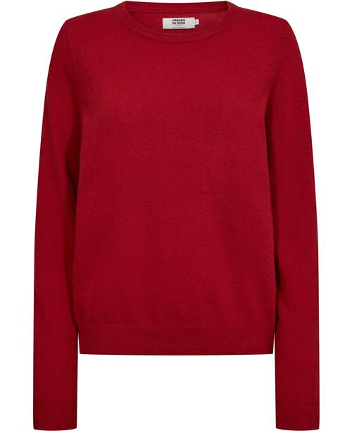 Magasin du Nord Collection Magasin Myrna 1 RWS Strik Lambswool Kvinde Flaming Red Sweaters Str M Uld