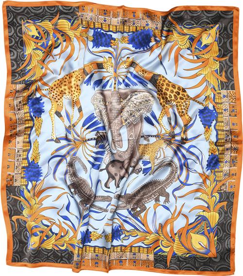 Sneaky Fox Nancy Silk Scarf One Size - Tørklæder Silke hos Magasin