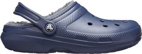 Crocs Classic Lined Clog Navy/char Kvinde Navy/charcoal Slip-ins Str 46/47 - hos Magasin