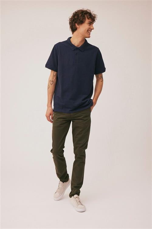 Magasin du Nord Collection Magasin Medley Chino Organic Gots Mand Dark Army Casual Bukser Regular Fit Str 30/32 Bomuld