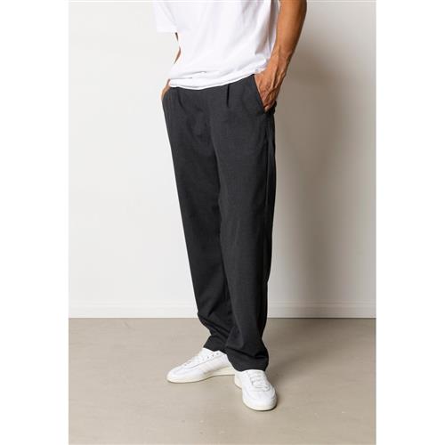 Clean Cut Copenhagen Ruben Joel Pants Mand Dark Grey Habitbukser Str M - hos Magasin