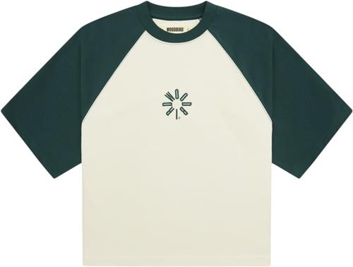 Woodbird Wbjuno Sweat Tee Kvinde Sports Green Kortærmede T-shirts Str S - hos Magasin