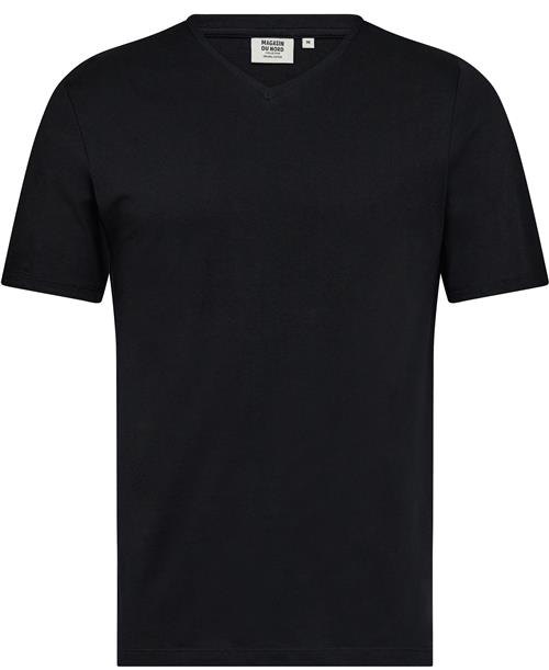 Magasin du Nord Collection Magasin Marvin 2 G Mand Black Kortærmede Tshirts Str XL Bomuld