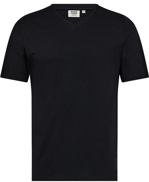 Magasin du Nord Collection Magasin Marvin 2 G Mand Black Kortærmede Tshirts Str XXL Bomuld