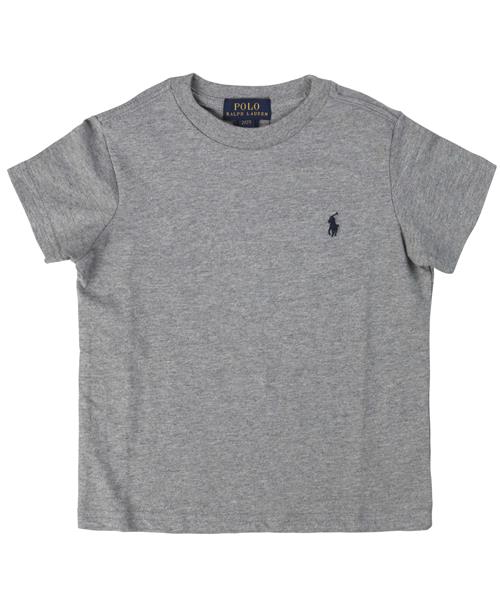 Polo Ralph Lauren Kortærmet Tshirt Str 5 / 5 år - Grå Kortærmede T-shirts hos Magasin