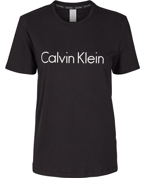 Calvin Klein Crew Neck Short Sleeve Tshirt Nattrøjer & -Toppe Str L - Bomuld hos Magasin