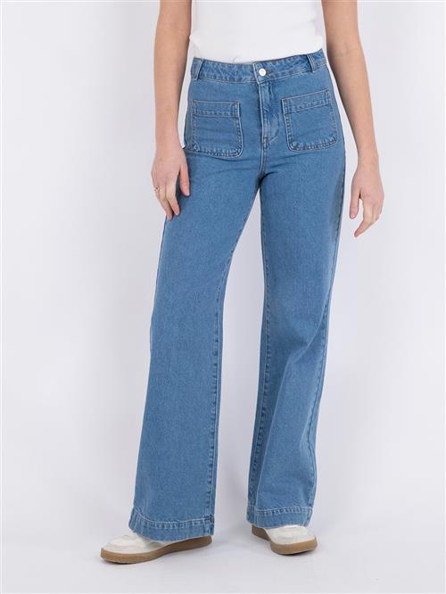 Se Neo Noir Fabiana D Pants Kvinde Light Blue Flared Jeans Str 40 - Denim hos Magasin ved Magasin