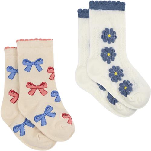 Se Konges Sløjd 2 Pack Jaquard Socks Str 29-32 - S45014 Strømper Bomuld hos Magasin ved Magasin