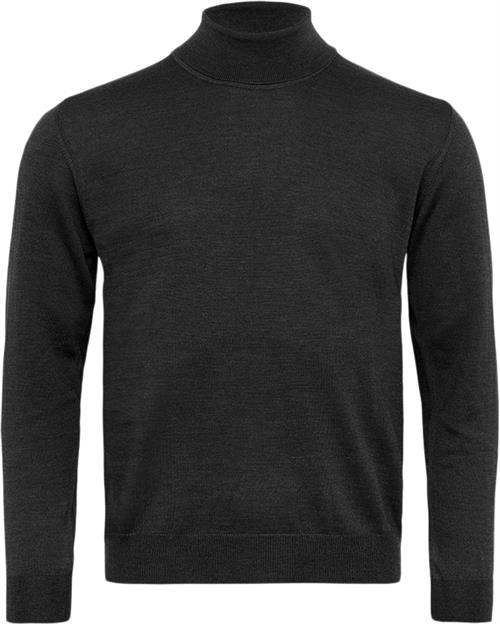 Sand Merino Id Mand Sort Turtlenecks Str XL Merino - hos Magasin