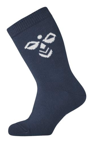 Hummel Sutton Socks Str 32-36 - Mørkeblå Strømper Bomuld hos Magasin