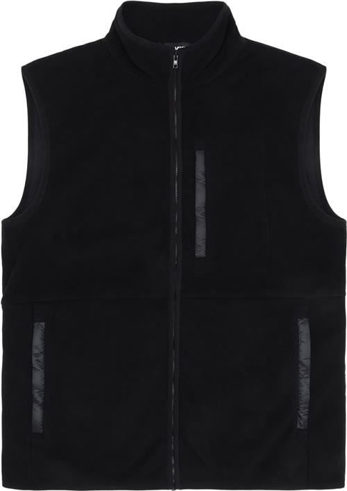 7 Days Active Fleece Vest Kvinde 001 Black Veste Str S - hos Magasin